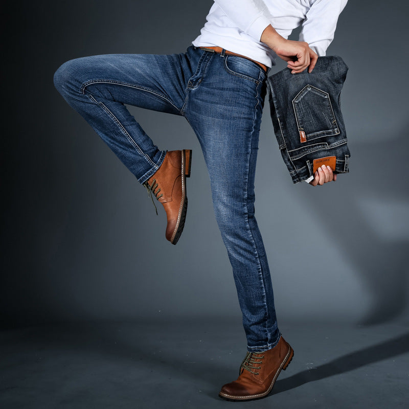 Owen™ | Schmal geschnittene Stretch-Jeans