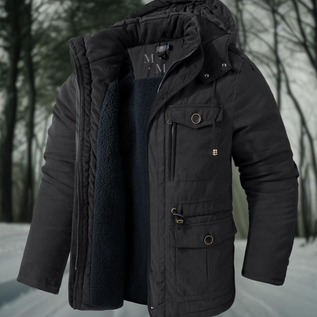 Winter Bomberjacke Mit Reissverschluss Für Herren | Klassisch