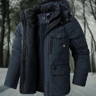 Winter Bomberjacke Mit Reissverschluss Für Herren | Klassisch