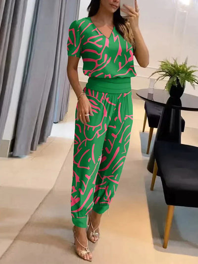Damen Bluse &amp; Hose Set