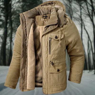 Winter Bomberjacke Mit Reissverschluss Für Herren | Klassisch