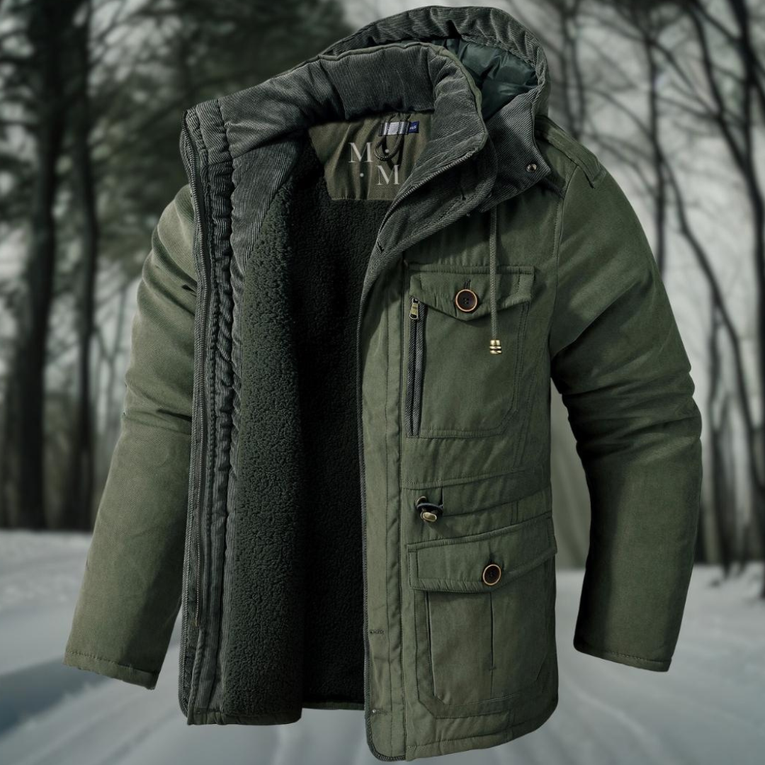 Winter Bomberjacke Mit Reissverschluss Für Herren | Klassisch