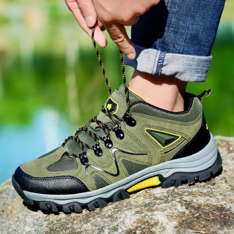 Herren Schnüren Wanderschuhe | Ich bin Freien