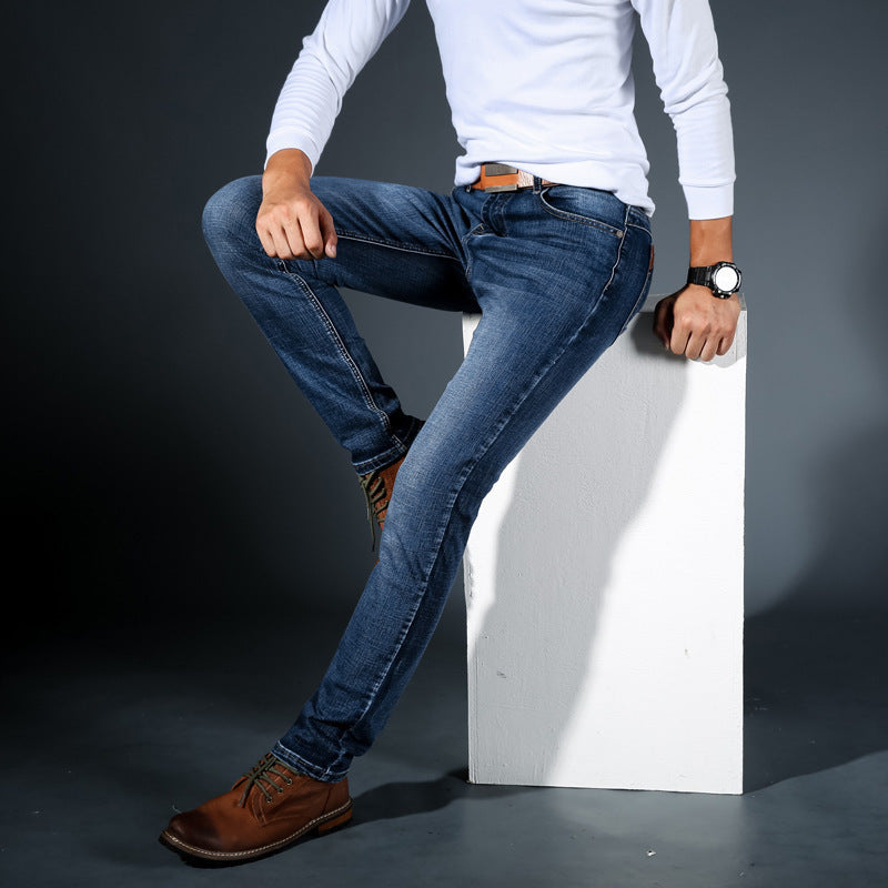 Owen™ | Schmal geschnittene Stretch-Jeans