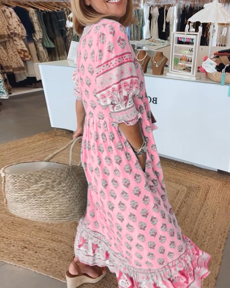 Carla – Elegantes Midikleid 