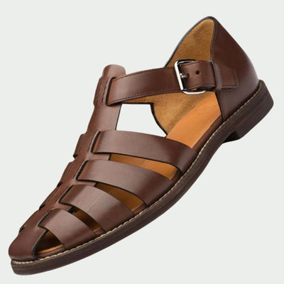 Leno™ |Ledersandalen