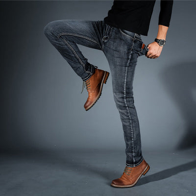 Owen™ | Schmal geschnittene Stretch-Jeans