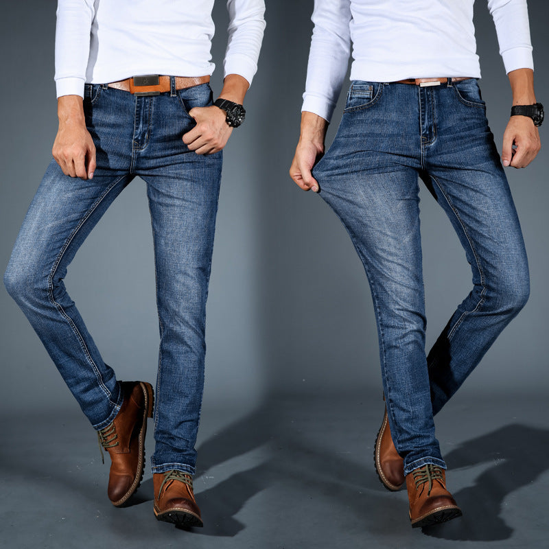 Owen™ | Schmal geschnittene Stretch-Jeans