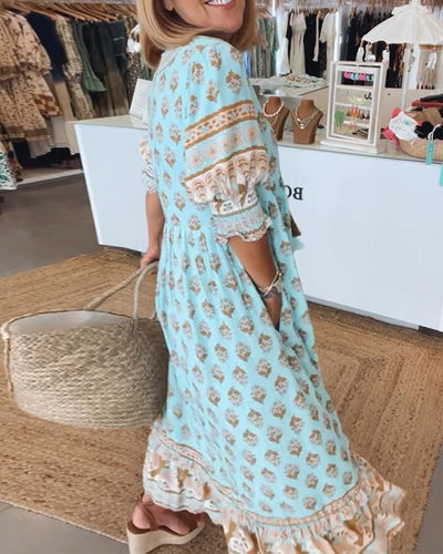Carla – Elegantes Midikleid 