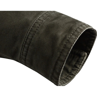 Langärmlige Bikerjacke Für Herren | Reißverschluss