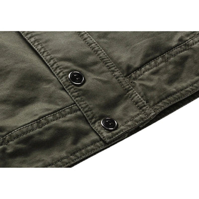 Langärmlige Bikerjacke Für Herren | Reißverschluss