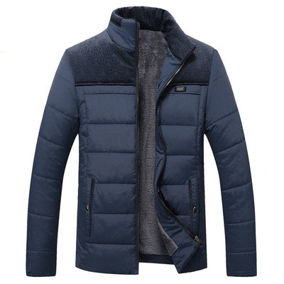 Herren Winter Steppjacke | Stehkragen