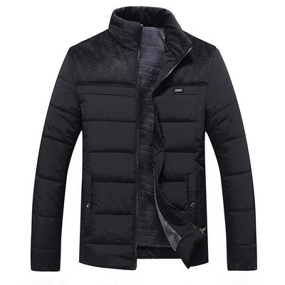 Herren Winter Steppjacke | Stehkragen