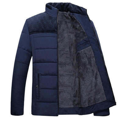 Herren Winter Steppjacke | Stehkragen