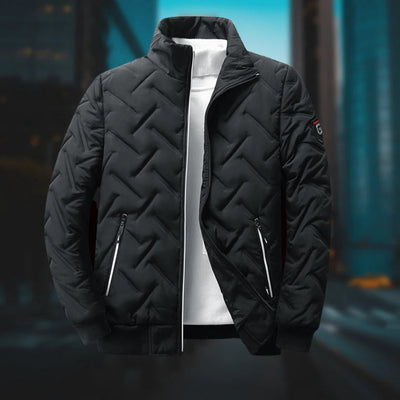 Renzoy | Herren Klassischer Winter Puffer Jacke | Warme