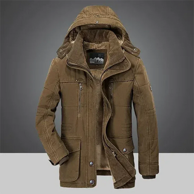 Lexer | Herren Klassiker Winter Kapuze Jacke | Warme