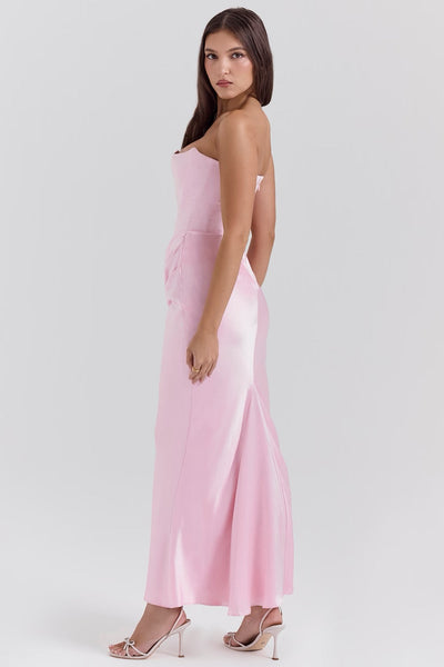 Hivarae – Drapiertes Korsett-Abendkleid