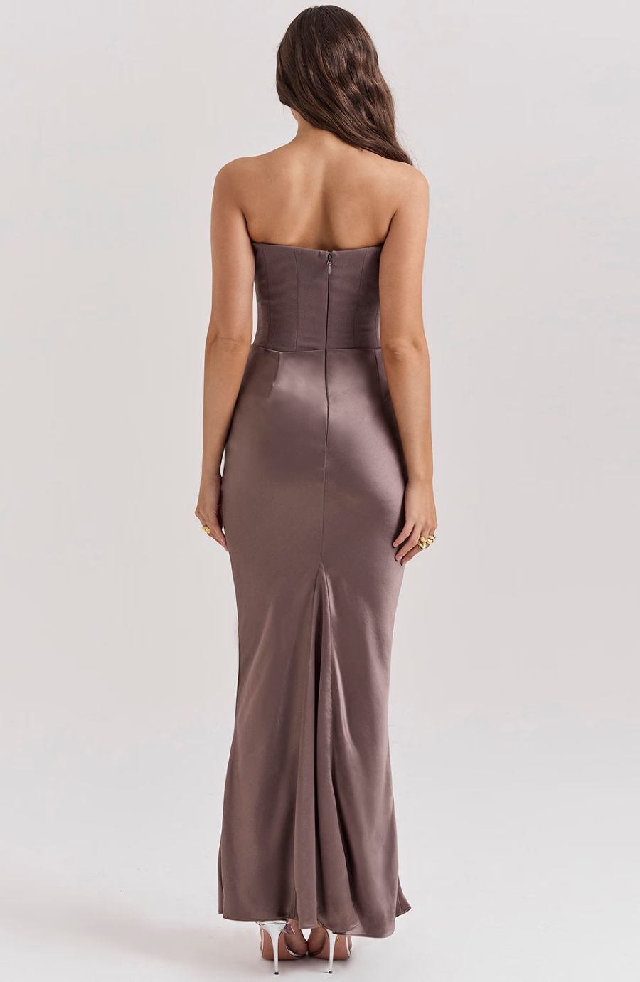 Hivarae – Drapiertes Korsett-Abendkleid