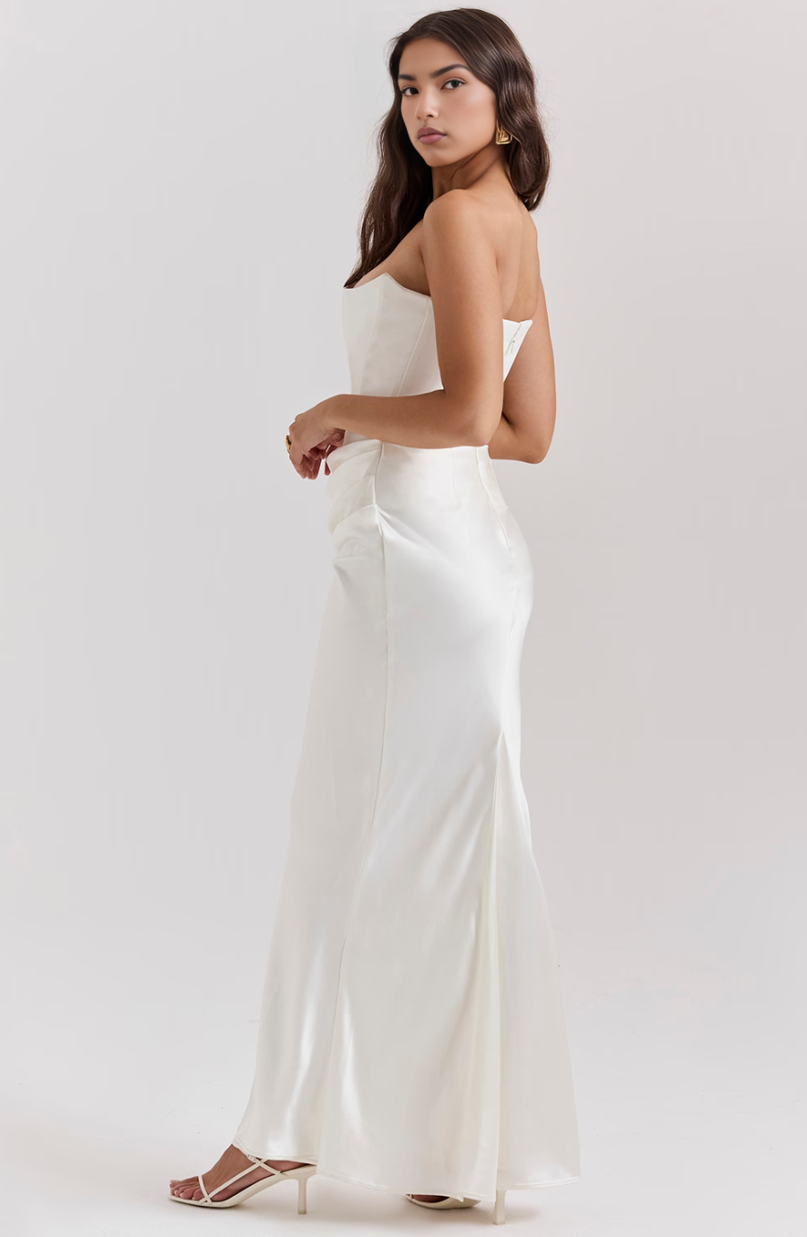 Hivarae – Drapiertes Korsett-Abendkleid
