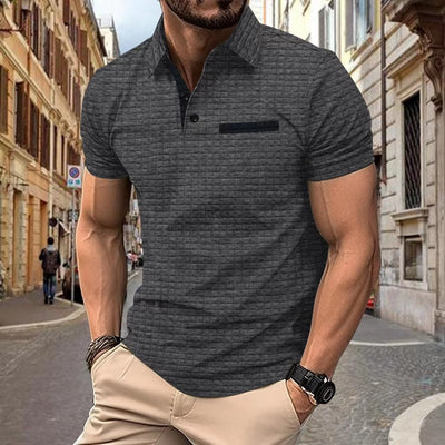 Renzo – Strukturierter Poloshirt-Stil 