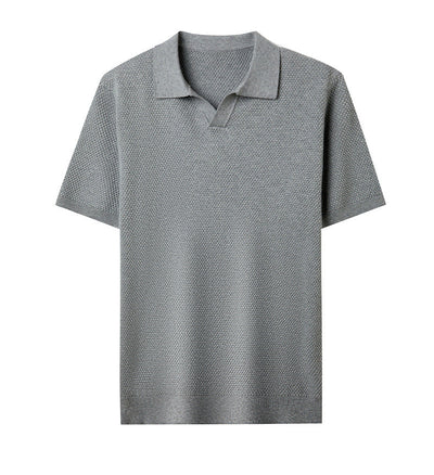 Falko – Strukturierter Strickpolo