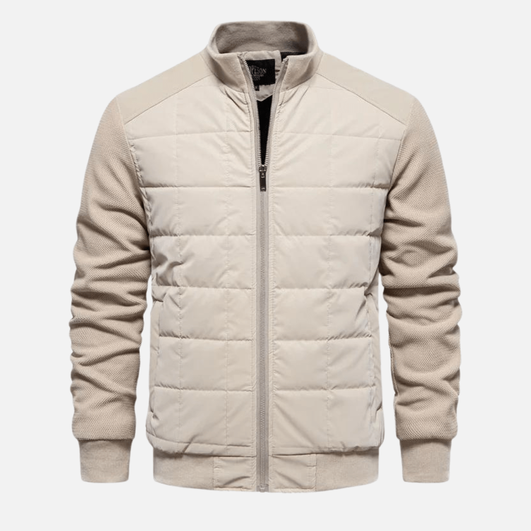 Herren Stilvoll Winter Steppjacke | Langarm