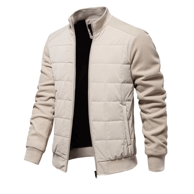 Herren Stilvoll Winter Steppjacke | Langarm