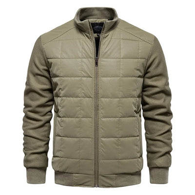 Herren Stilvoll Winter Steppjacke | Langarm