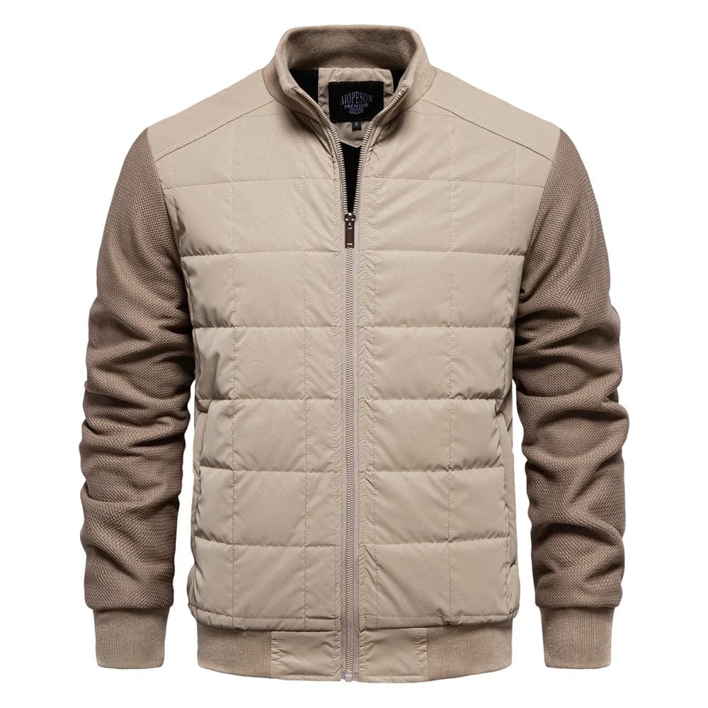 Herren Stilvoll Winter Steppjacke | Langarm