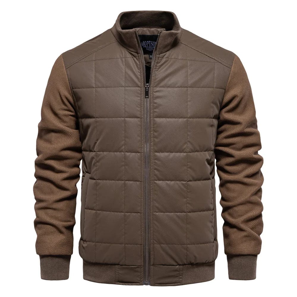 Herren Stilvoll Winter Steppjacke | Langarm