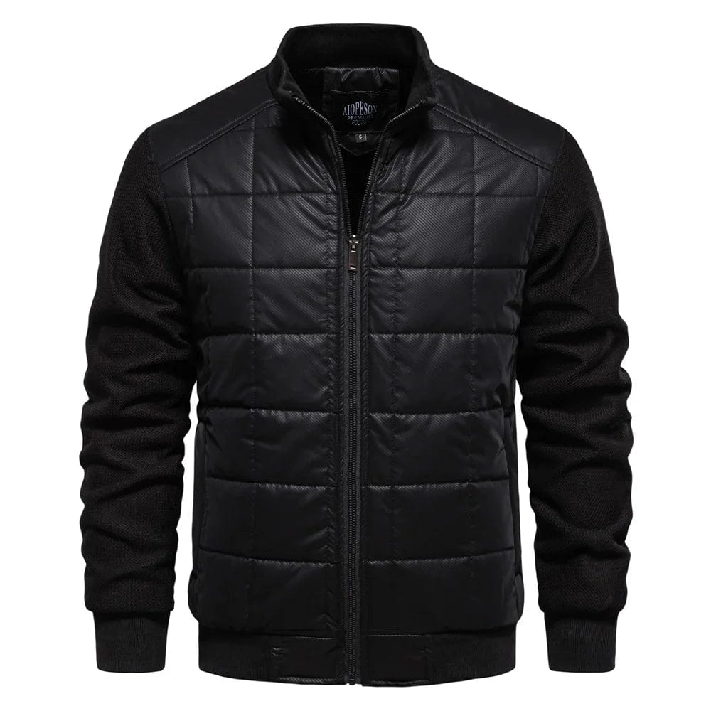 Herren Stilvoll Winter Steppjacke | Langarm