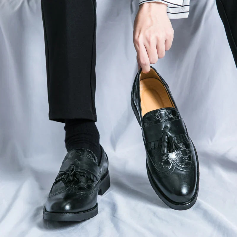 Elixor Loafer aus echtem Leder 