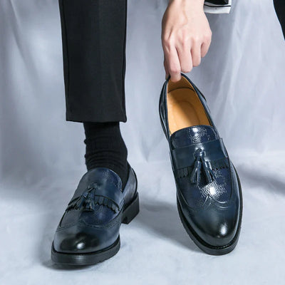 Elixor Loafer aus echtem Leder 