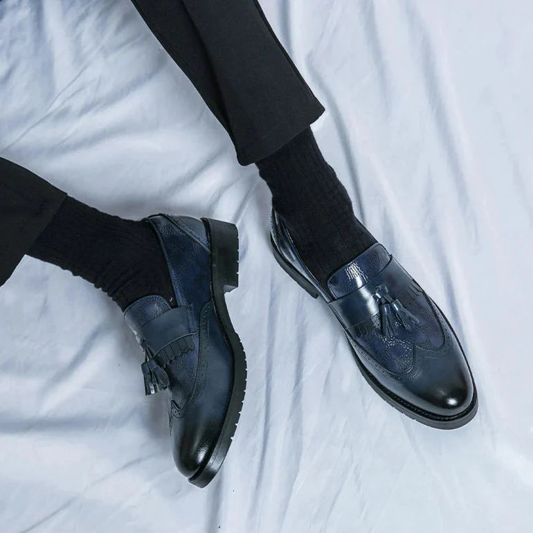Elixor Loafer aus echtem Leder 