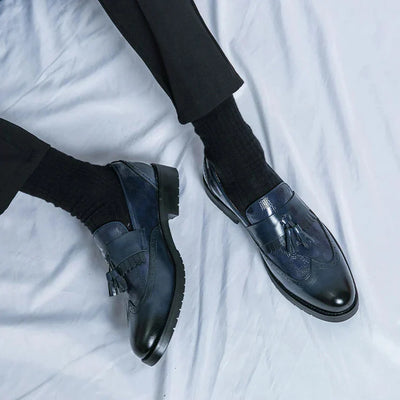 Elixor Loafer aus echtem Leder 