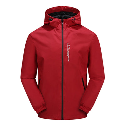 Herren Softshelljacke mit Kapuze | Langarm