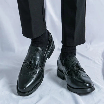Elixor Loafer aus echtem Leder 