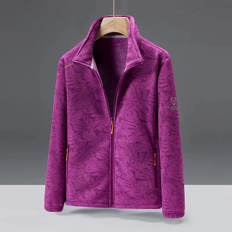 Unisex Modische Fleecejacke | Warm