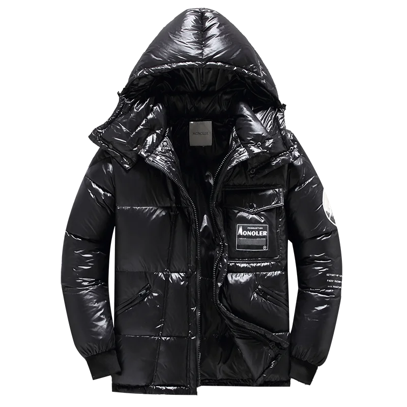 Herren Daunenjacke mit Kapuze | Winter