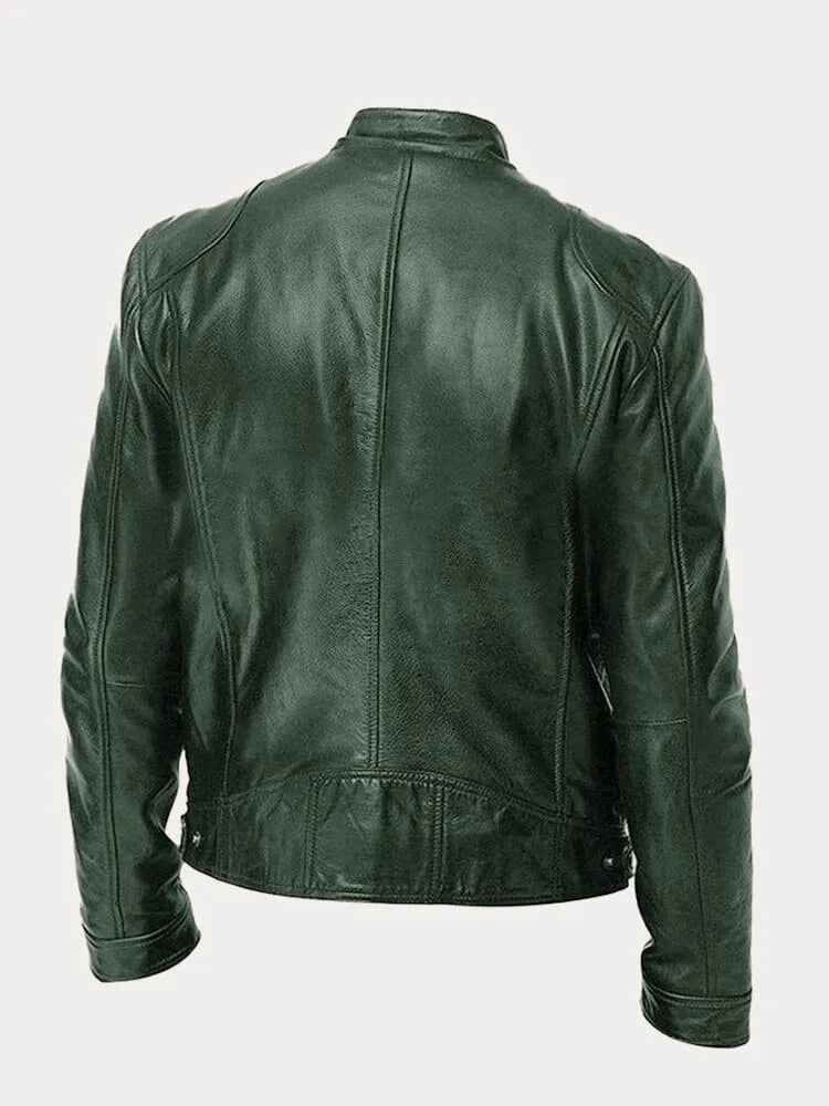 Benjamin™ | Lässige Lederjacke
