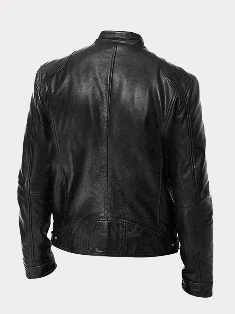 Benjamin™ | Lässige Lederjacke