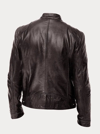 Benjamin™ | Lässige Lederjacke