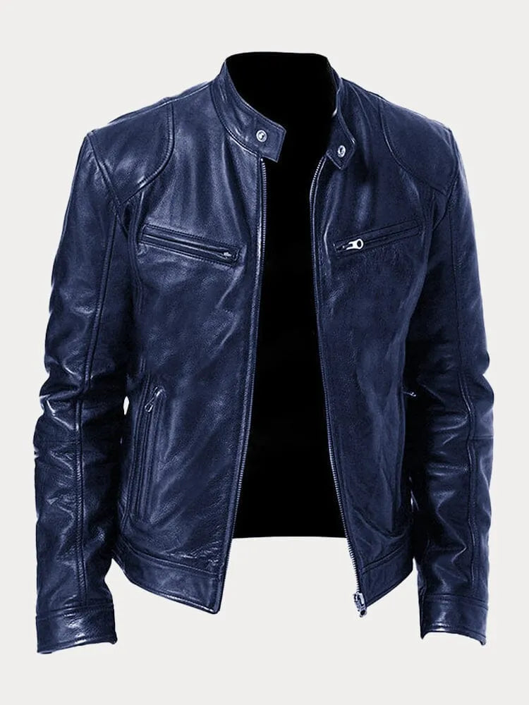 Benjamin™ | Lässige Lederjacke