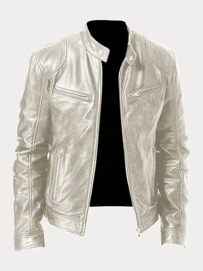 Benjamin™ | Lässige Lederjacke