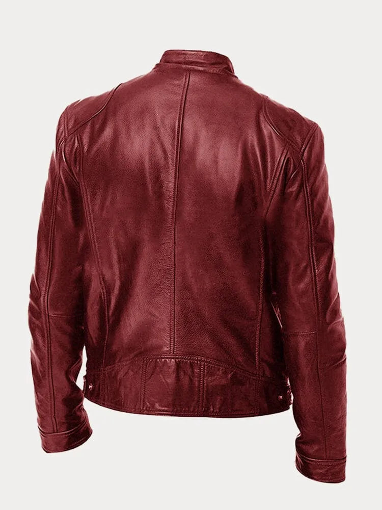 Benjamin™ | Lässige Lederjacke