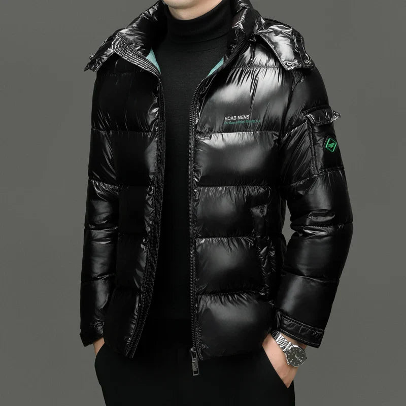 Stylische Daunenjacke für Herren | Langarm