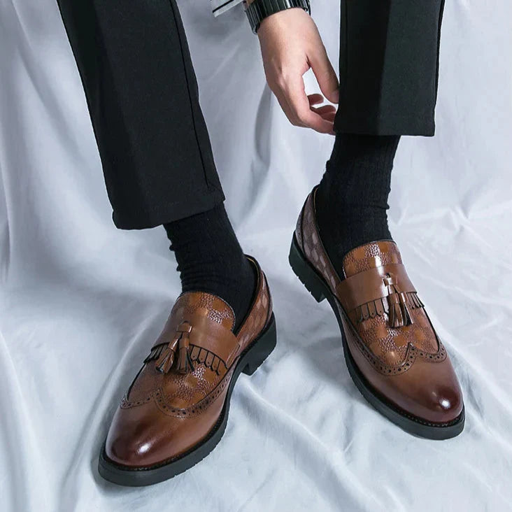 Elixor Loafer aus echtem Leder 
