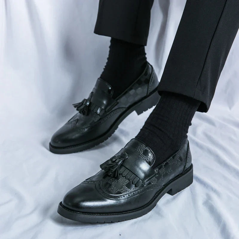 Elixor Loafer aus echtem Leder 