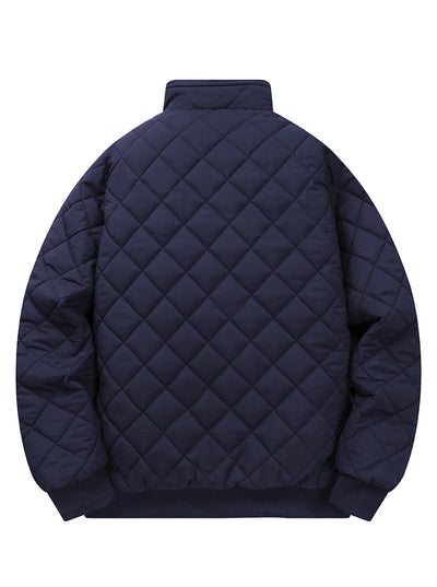 Herren Fleece Steppjacke | Lässig