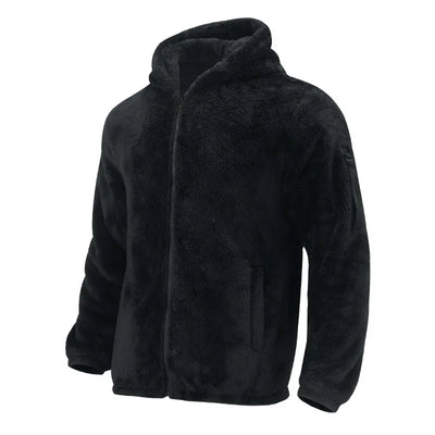 Herren Kapuze Fleece Jacke | Winter